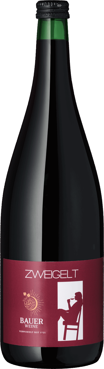 Zweigelt Zweigelt Wein Flasche von Bauer Weine, rot, Weinhandel