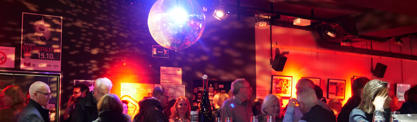 Big-Bubble-Party am Millerntor Weinmesse Vinorell 2023 Kick-Off