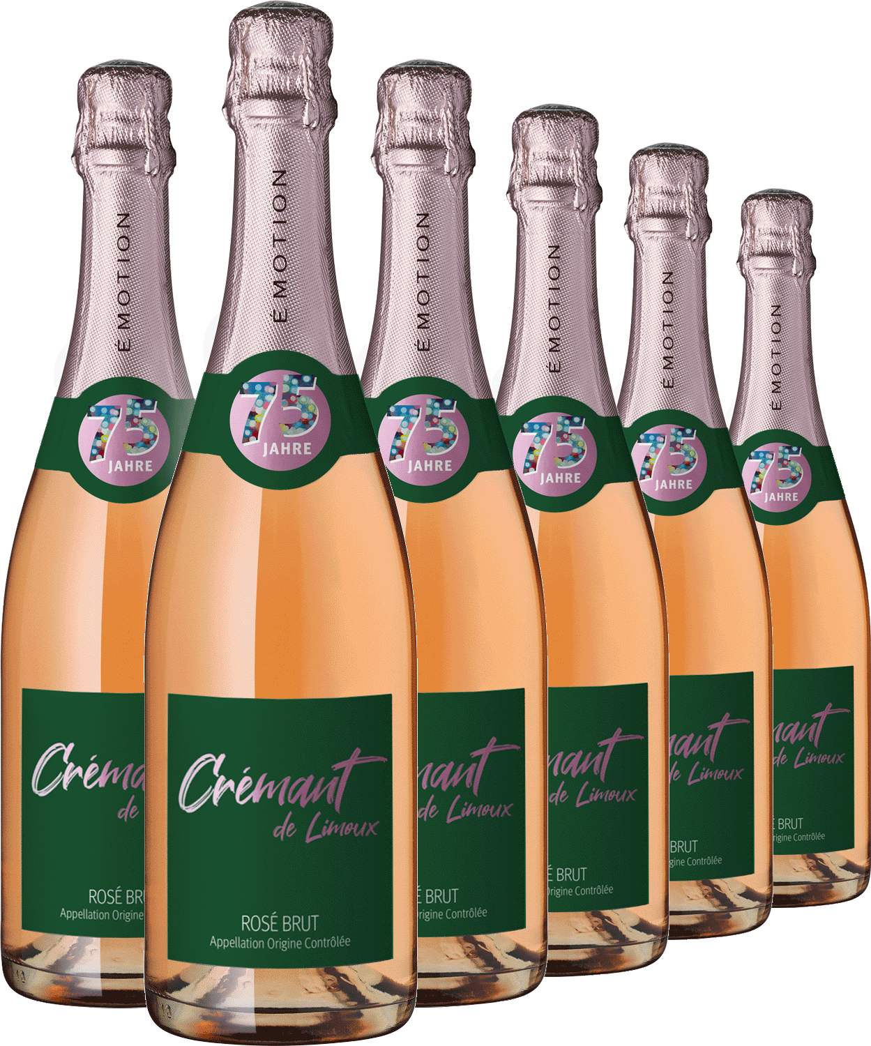6er "75 Jahre Abendblatt" Crémant de Limoux Rosé 6er "75 Jahre Abendblatt" Crémant de Limoux Rosé