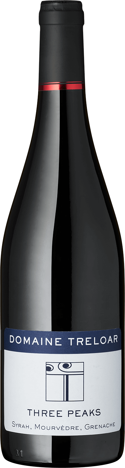 "Three Peaks" Côtes du Roussillon Villages Domaine Treloar Three Peaks Rotwein Flasche im Onlineshop