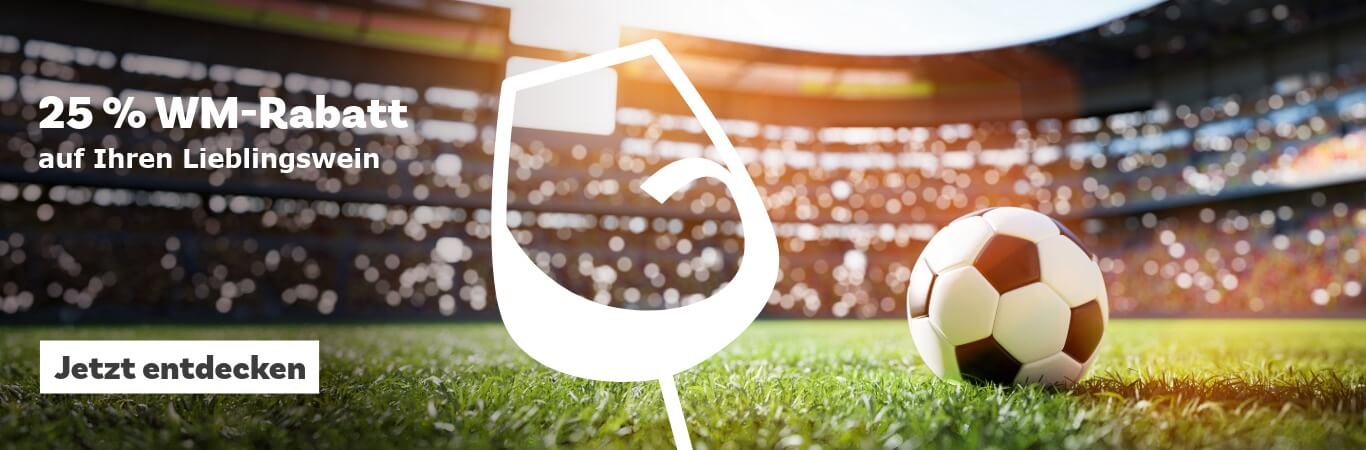 Lieblingswein-Aktion zur Fußball WM
