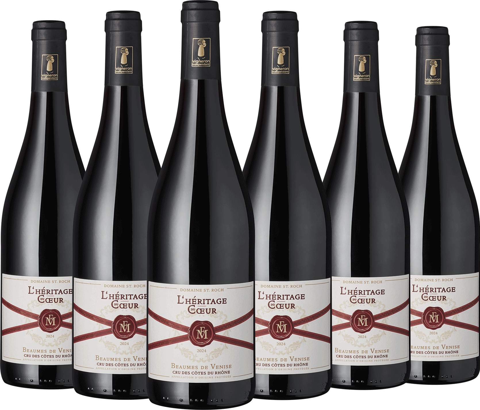 6er Paket Jahreswein Beaumes de Venise