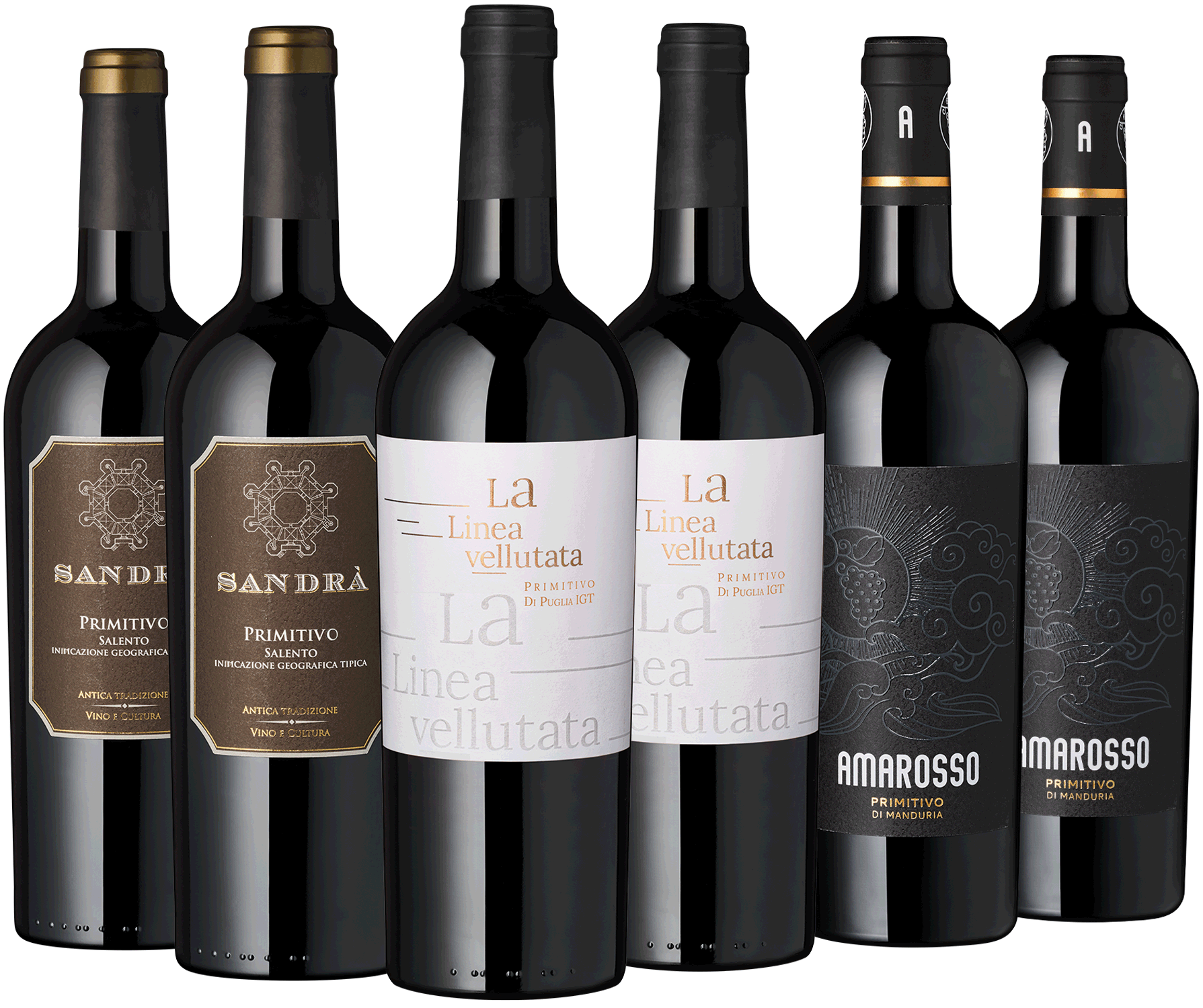 6er Paket Primitivo Apulien