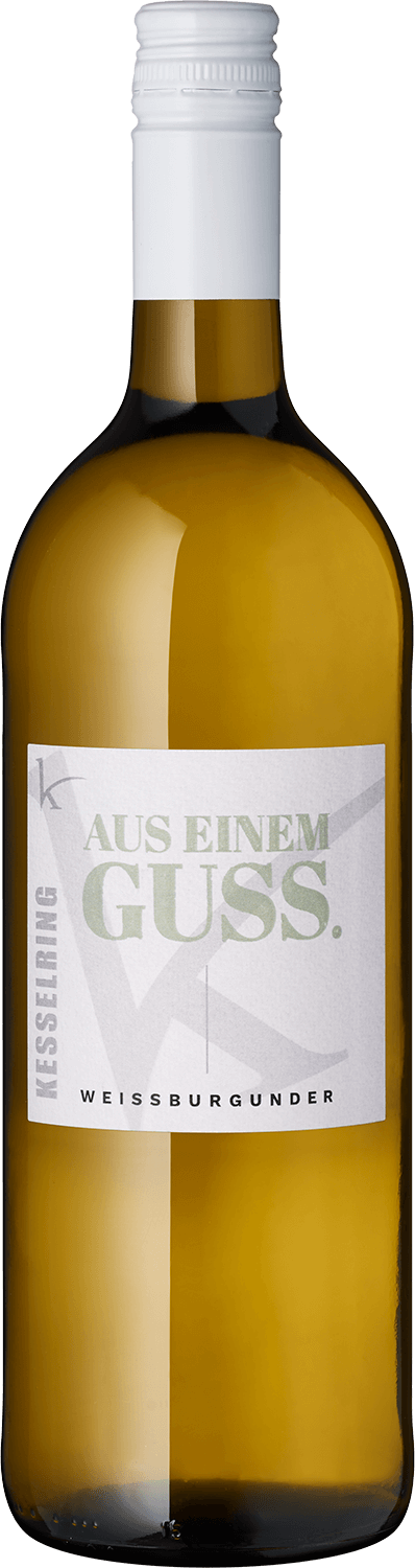 "Aus einem Guss" Weißburgunder, 1,0 L