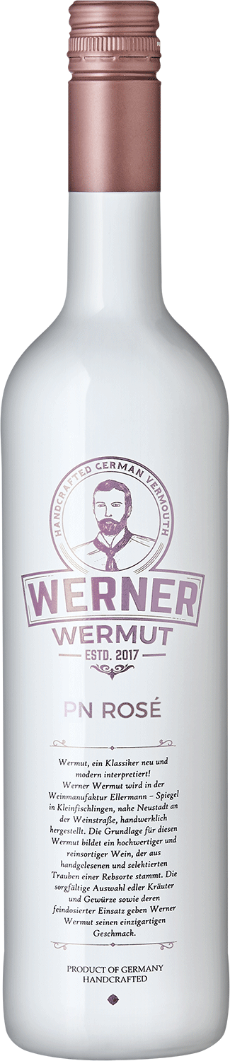 Werner Wermut PN Rosé, Cupf