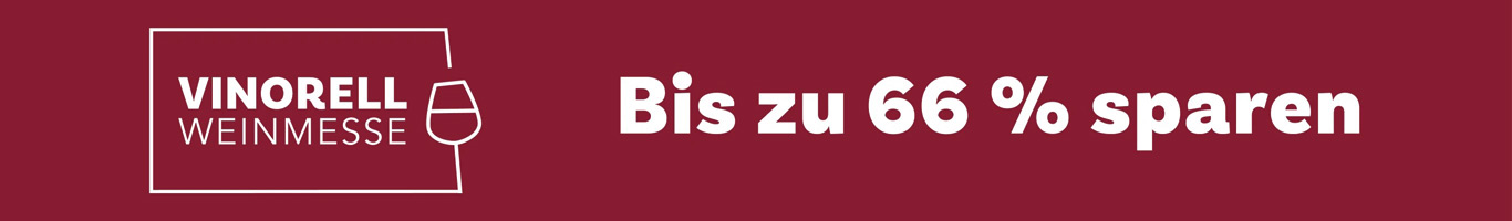 Vinorell Messeangebote, bis zu 66% sparen