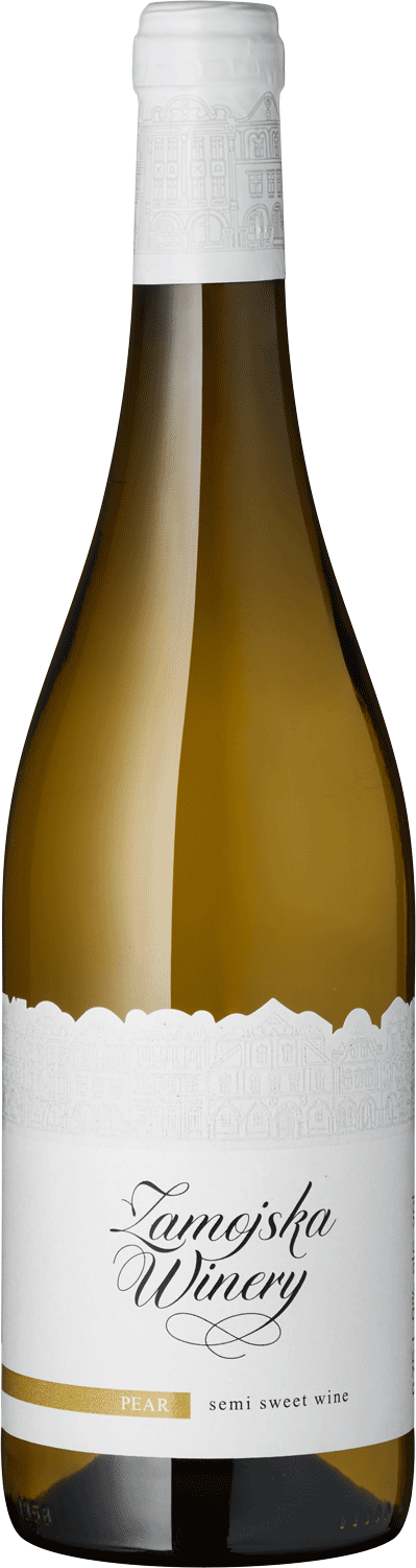 "Pear White" Birnenwein Zamojska Winery Pear semi-sweet Wein Flasche im Shop.
